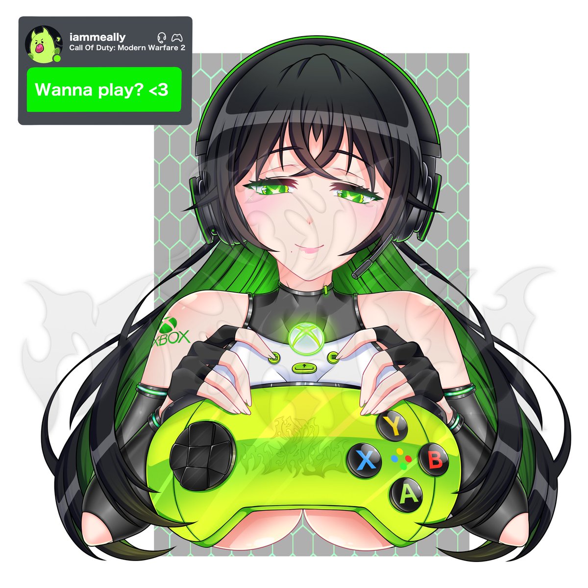 iammeally's tweet photo. My version of Xbox Chan,

Will you come play? 🥰

#xbox #gamer #XboxSeriesX #anime #waifu #oc #explore https://t.co/JQ1rIugppo