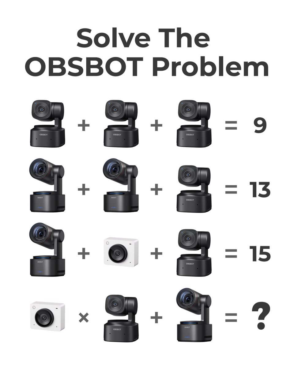 OBSBOT tweet media