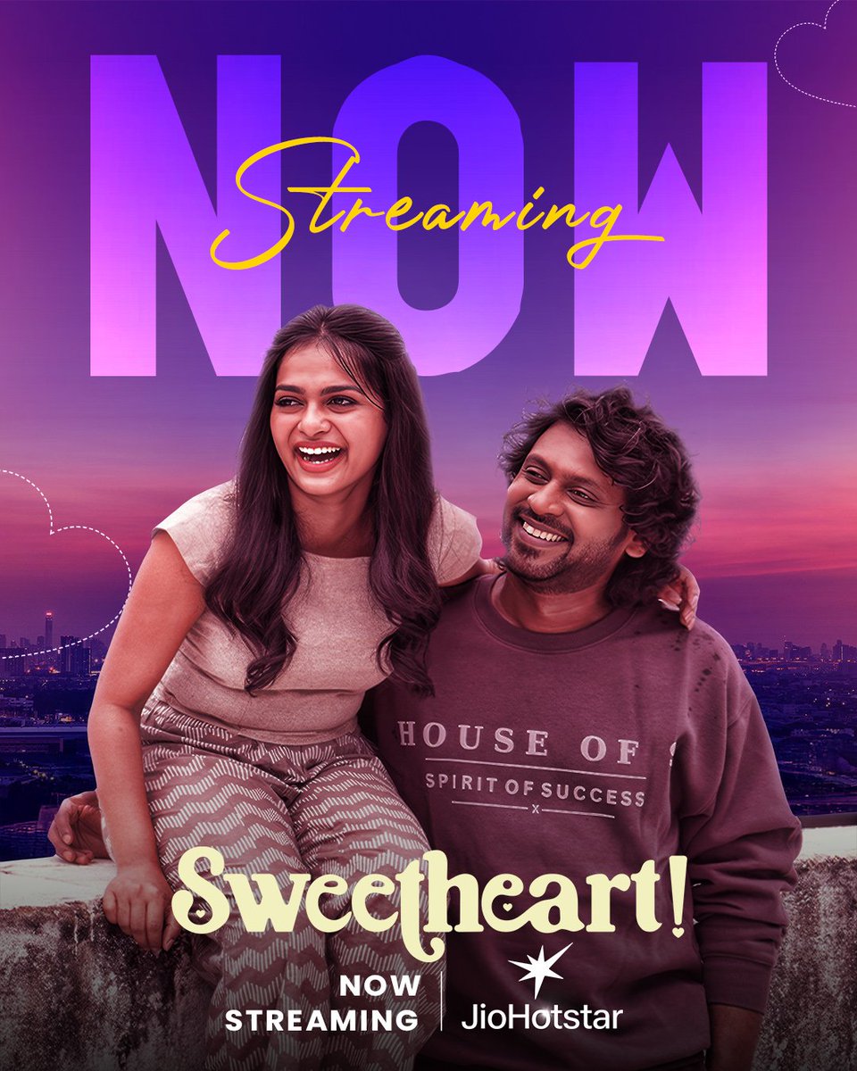 HdUpdatesMovie1's tweet photo. TODAY OTT RELEASES

#PrimeVideo
#Chhorii2

#JioHotstar
#Sweetheart
#TheLegendOfHanuman
#Hacks

#Tentkotta
#OthaVotuMuthaiya

#SimplySouth
#Badava

#SunNxt
#Rakshasa

#ManoramaMax
#Painkili

#SonyLiv
#PravinkooduShappu

#ZEE5
#Daveed

#Netflix
#Chhaava
#CourtStateVsANobody
#Perusu https://t.co/10C0Lwfrgs