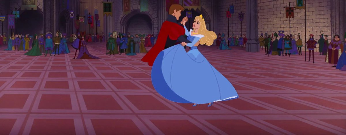 Disney『眠れる森の美女』のオーロラ姫の美しさは生誕時に妖精フローラ（赤）からの贈り物より授かったもので、その美しさはオーロラ姫を逆恨みで呪い殺そうとするマレフィセントですら
「確かに類まれなる美しさ
太陽の光とみまごう髪の色
真っ赤なバラさえ恥じらう赤い唇」