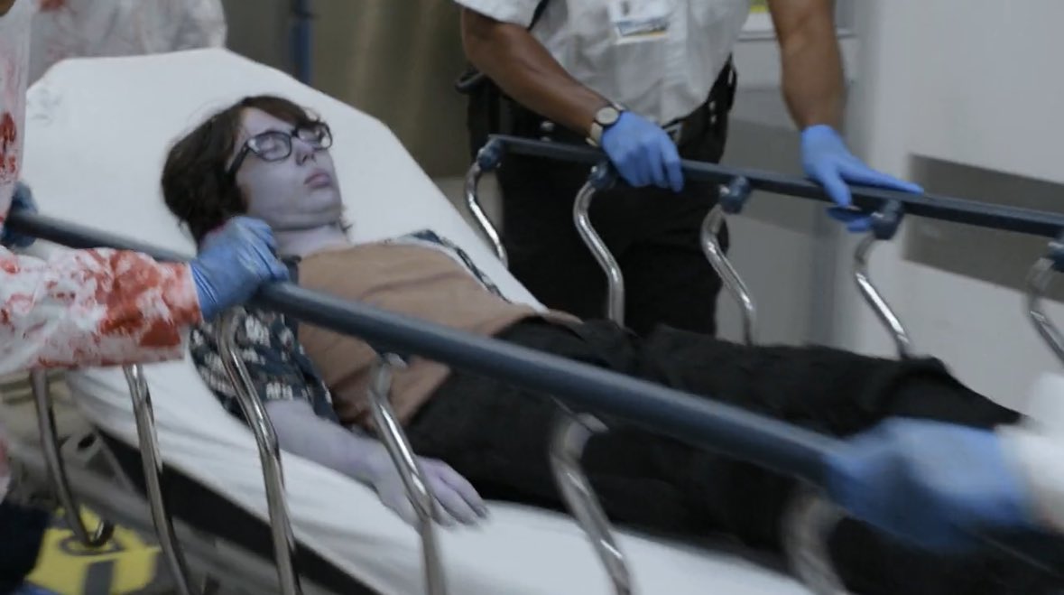 Sadness from inside out in the pitt…they finally killed her