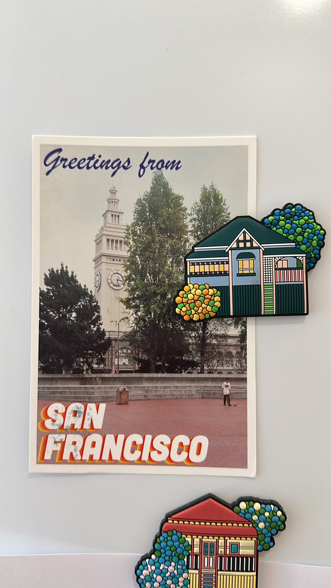 Meanwhile cheers Patrick Kigongo for this ‘timely’ piece of San Fran that arrived in the mail today