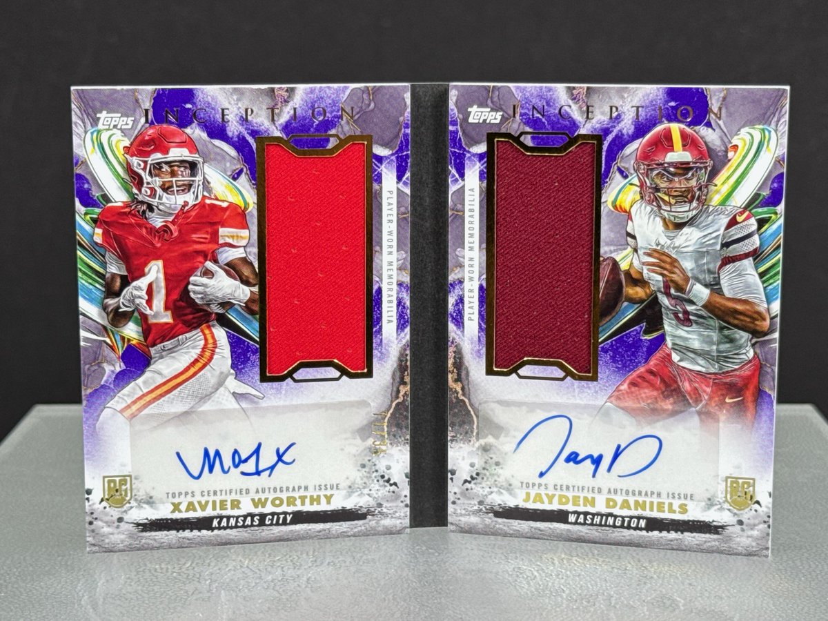 KnTSportscards's tweet image. Book Time Topps Inception pulls from the shop #bonix #jaydendaniels #toppsinception #kntsportscards #cardshopfl #cardshop #lcs #toppsdirect