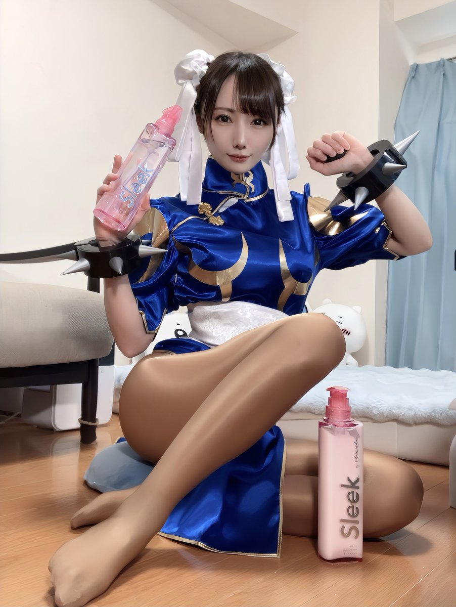 ho_chan_2525's tweet photo. ／ スト6とヘアケアブランドSleekがコラボしたぞー！ ＼

お風呂場にあるだけでテンションが上がる可愛いパッケージとふわっと香る幸せな香り✨

スト6コラボ企画の詳細はツリーにて💙

#拡散希望
#スト6
#ストリートファイター６ 
#スリークスト6コラボ
#pr
#ストッキング https://t.co/ZjaX2bpjUR