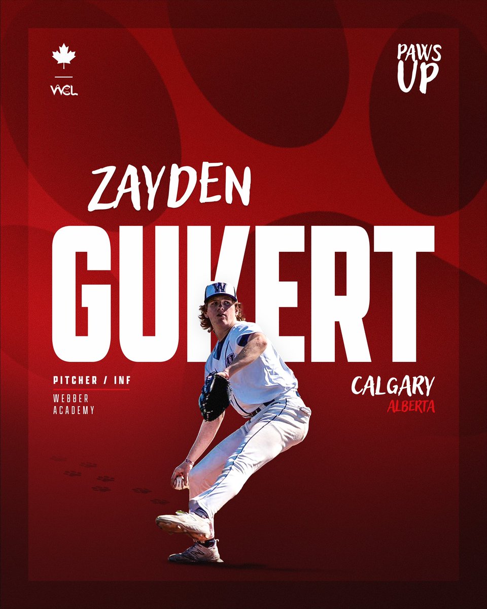 northpawsbb's tweet photo. Northpaws sign Zayden Gukert!

Zayden is a Pitcher/Infielder from Calgary, AB. Currently playing at Webber Academy.

Welcome Zayden!

#pawsup #northpawsbaseball 

@WCLBaseball https://t.co/ioU8tXc03f