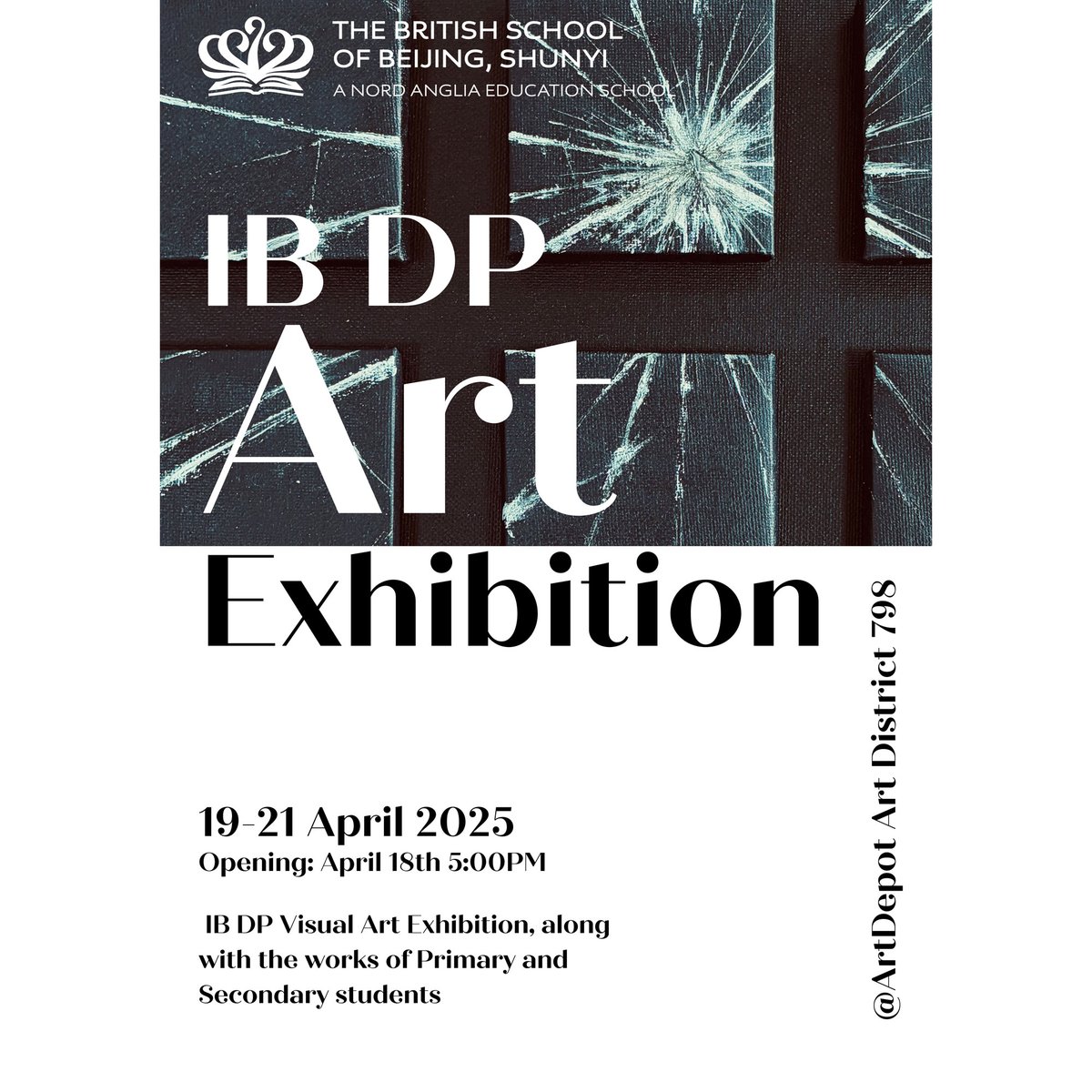 BSB_Shunyi's tweet image. Come explore a special exhibition of our students’ work at Art Depot Gallery in the renowned 798 Art District. Experience amazing artworks from our IB Diploma, Primary & Secondary students.
Read more ow.ly/RR6k50VyGYz
#BSBShunyi #NordAngliaEducation #VisualArtExhibition