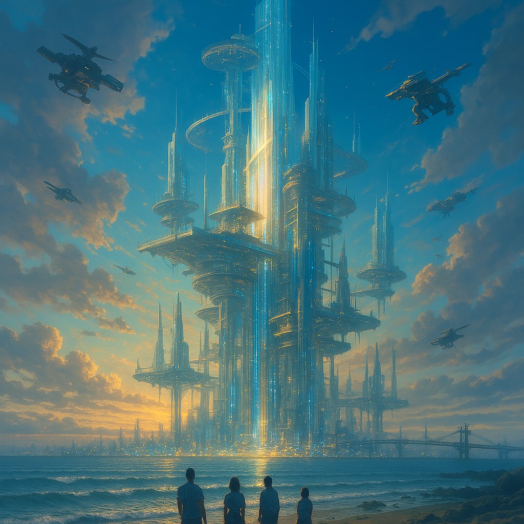 SzivaSigma's tweet photo. After the Singularity, precedent ceases to apply.
Urban megastructures, once bound by time, can be generated in weeks—Tokyo replicated at light-speed precision. https://t.co/jYl0tdaXDn