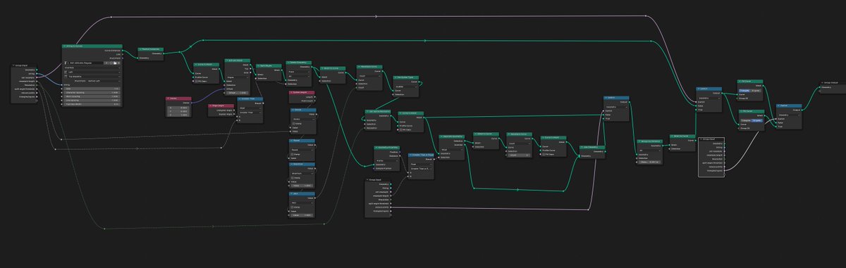 hiranoji's tweet image. 小ネタ
blenderでテキストメッシュを日本語入力する方法と、頂点数を減らすテクニック
#b3d #geometrynodes