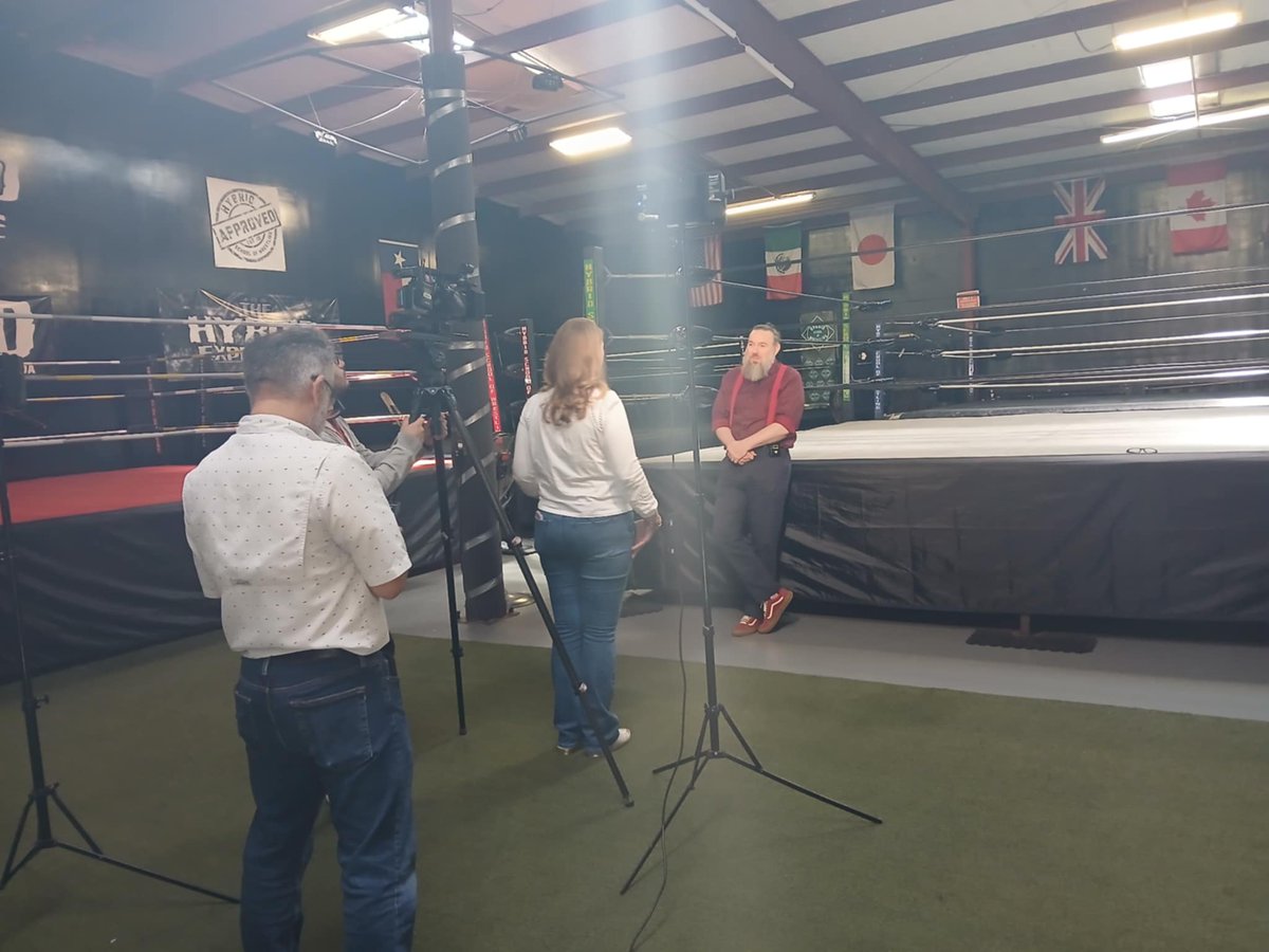 rcwforever's tweet photo. KSAT is producing a documentary on San Antonio wrestling, and we're proud to be part of it. Stay tuned—this city’s wrestling story is just getting started.

@ragingvibez @CaseyBlackRose @MarshallVonEric @RossVonErich https://t.co/5rpGUig4FQ
