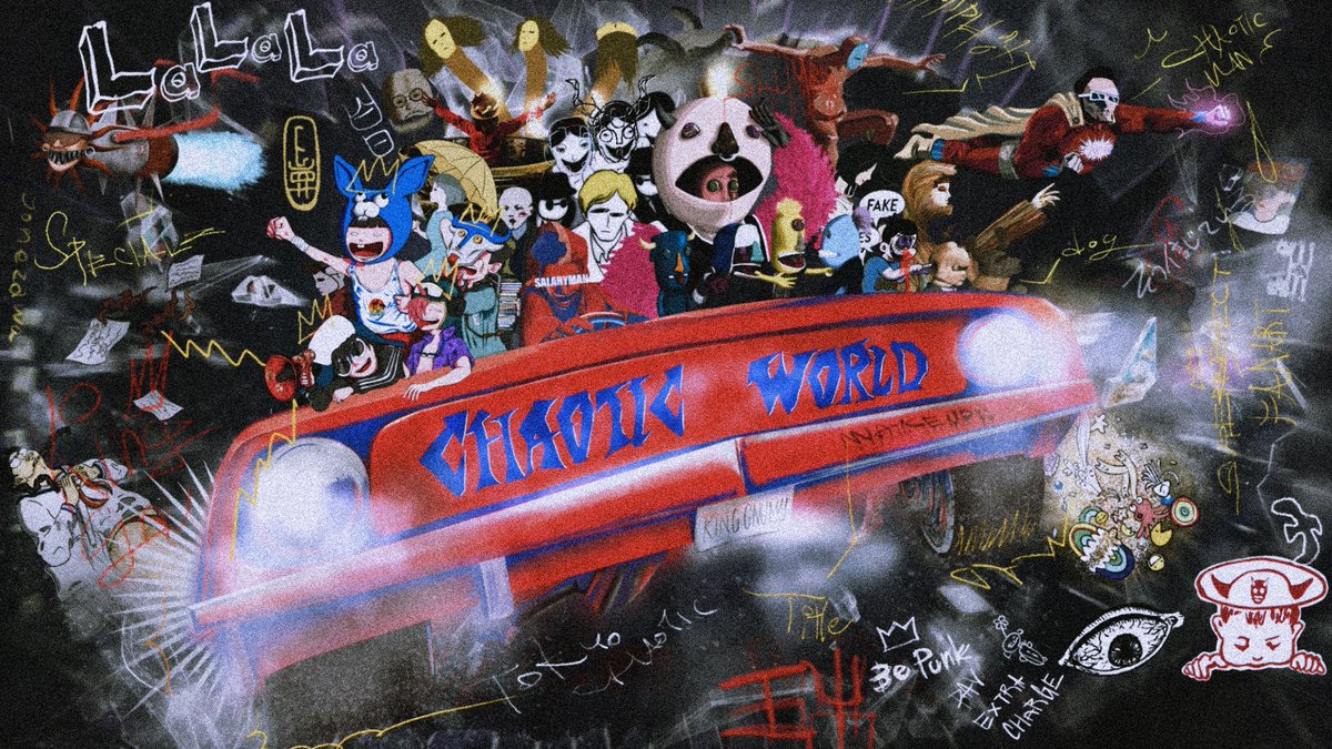 roto_Primary's tweet photo. King Gnu - CHAOTIC WORLD (unofficial) https://t.co/DYLAsW2xAy… @YouTubeより

"King Gnu史上最凶のファンアートここに爆誕…このカオス誰にも止められない！"

@KingGnu_JP 

 #CHAOTICWORLD #KingGnu   #常田大希  #井口理  #新井和輝  #勢喜遊 

Thumbnail Painted by @capricemakes https://t.co/qNETFkwMzp