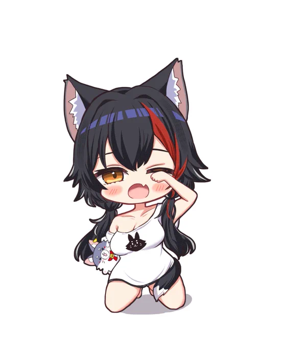 リラックスタイムミオしゃ#みおーん絵 