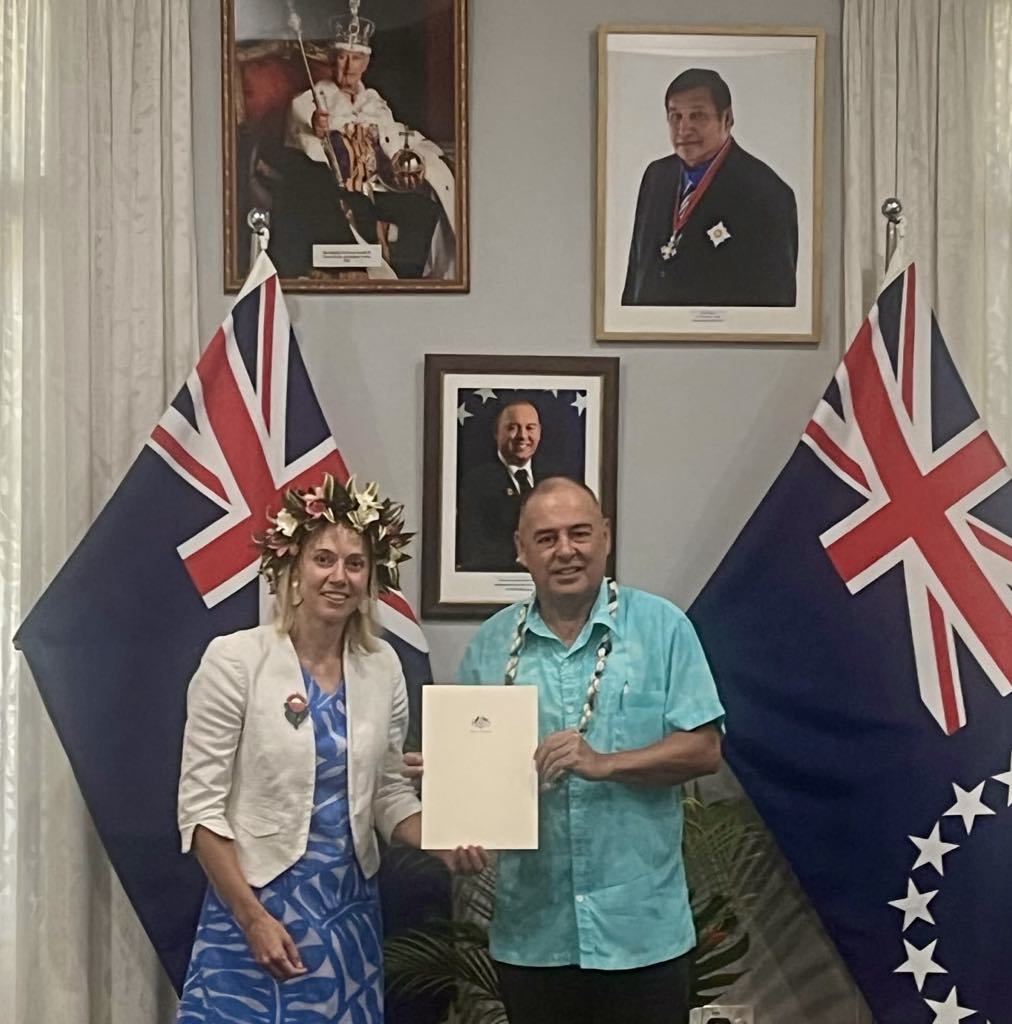 Presentation of Credentials: Ms. Susannah Hodson Appointed As Australian High Commissioner To The Cook Islands
Full media release: mfai.gov.ck/news-updates/p…
