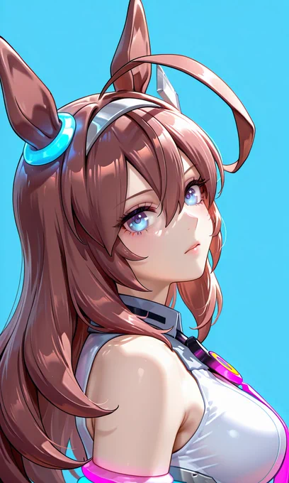 自作LORA紹介編 「目」印象的な目と大人っぽいツヤテカ塗りができる自分で作ったLORAとりあえずぶち込むだけで目が綺麗になる 