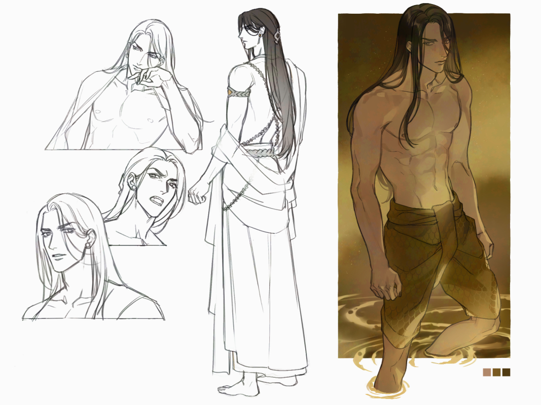 #oc อะไรเอ่ยอยู่ในน้ำ...

เฉลย: ตัวเห้ 😂 