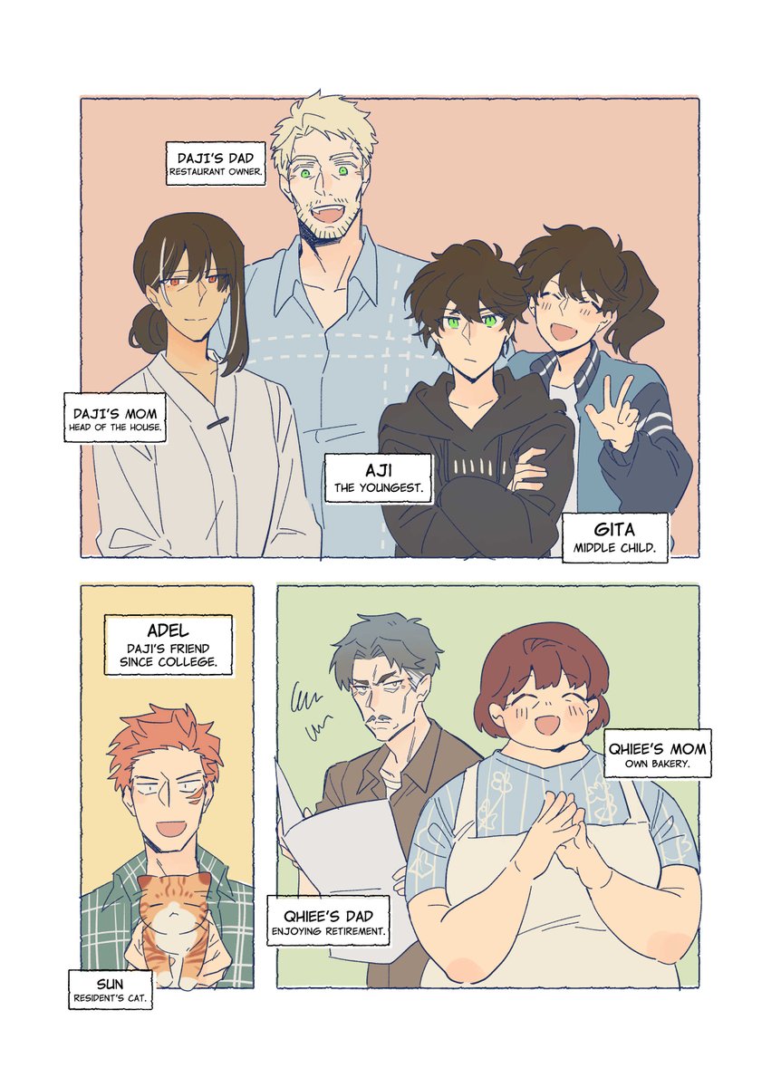 since theres a lot of new people here.. it's pleasure to meet you!

introduce Daji's and his family 🥳 
