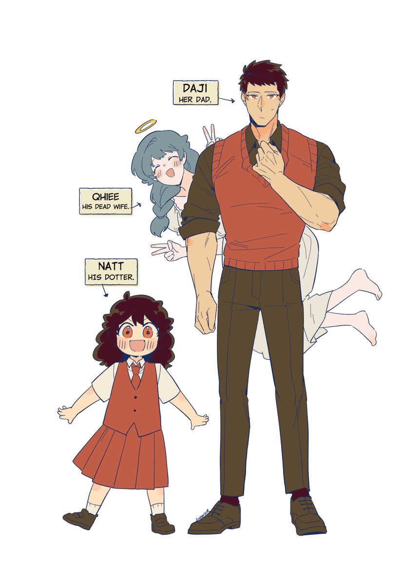 since theres a lot of new people here.. it's pleasure to meet you!

introduce Daji's and his family 🥳 