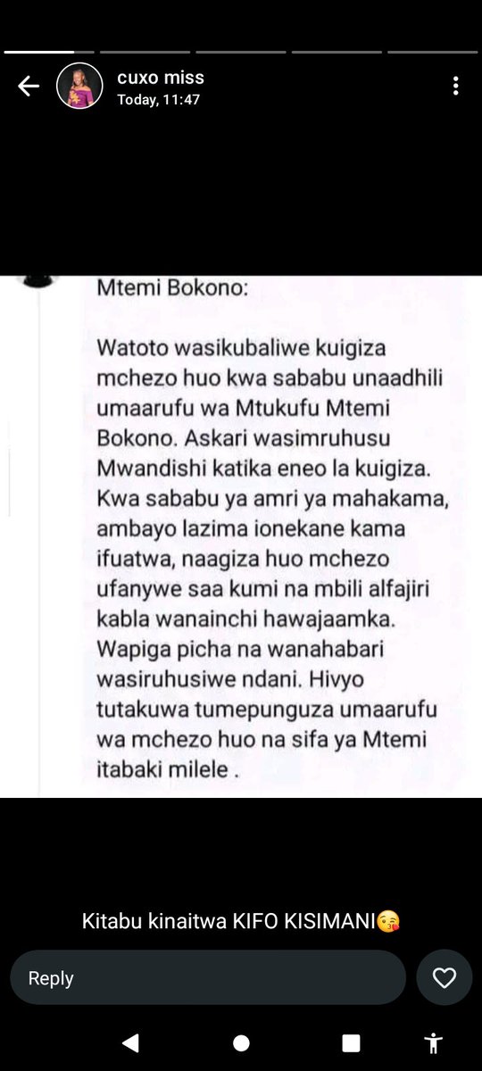 AlfredM01094428's tweet photo. This is exactly what happened to butere girls school, seemed the writer of kifo kisimani knew it... https://t.co/kxcNQHEkrH