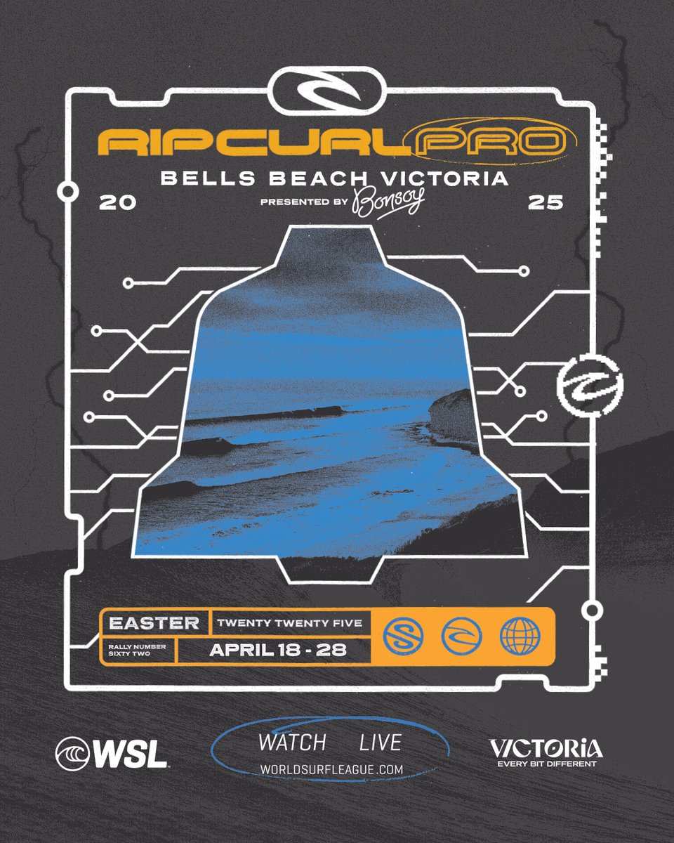 You gotta win it to ring it... 🔔⁠
⁠
This Easter, the world’s best surfers return to the famous Bells Bowl. Who's got what it takes to ring their name into history?⁠
⁠
Watch the #RipCurlPro Bells Beach, April 18 - 28 via WSL. ⁠