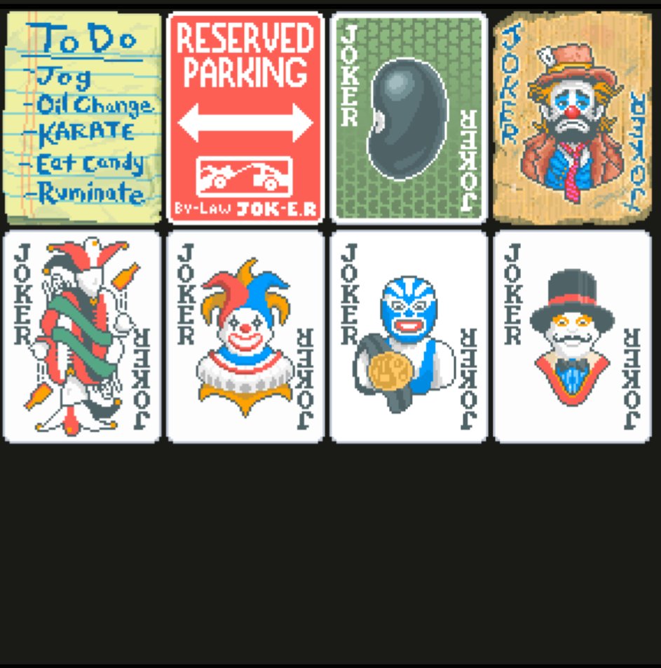 fallingsteveamz's tweet image. Jokers I don't have gold sticker on #balatro #completionist #completionistplusplus #jimbo