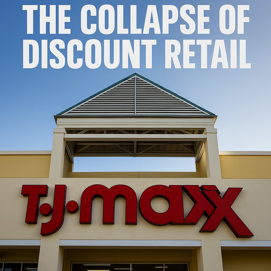 lilwhaletrading's tweet image. 🚨 SHORT SIGNAL: TJ MAXX $TJX 🚨 

Most folks think TJ MAXX is “safe” because it’s a discount retailer. I’m here to tell you—that illusion is about to shatter. When consumer strength breaks down, the discount chains aren’t far behind.

🔻 P/E Ratio? Over 24x—inflated in a…