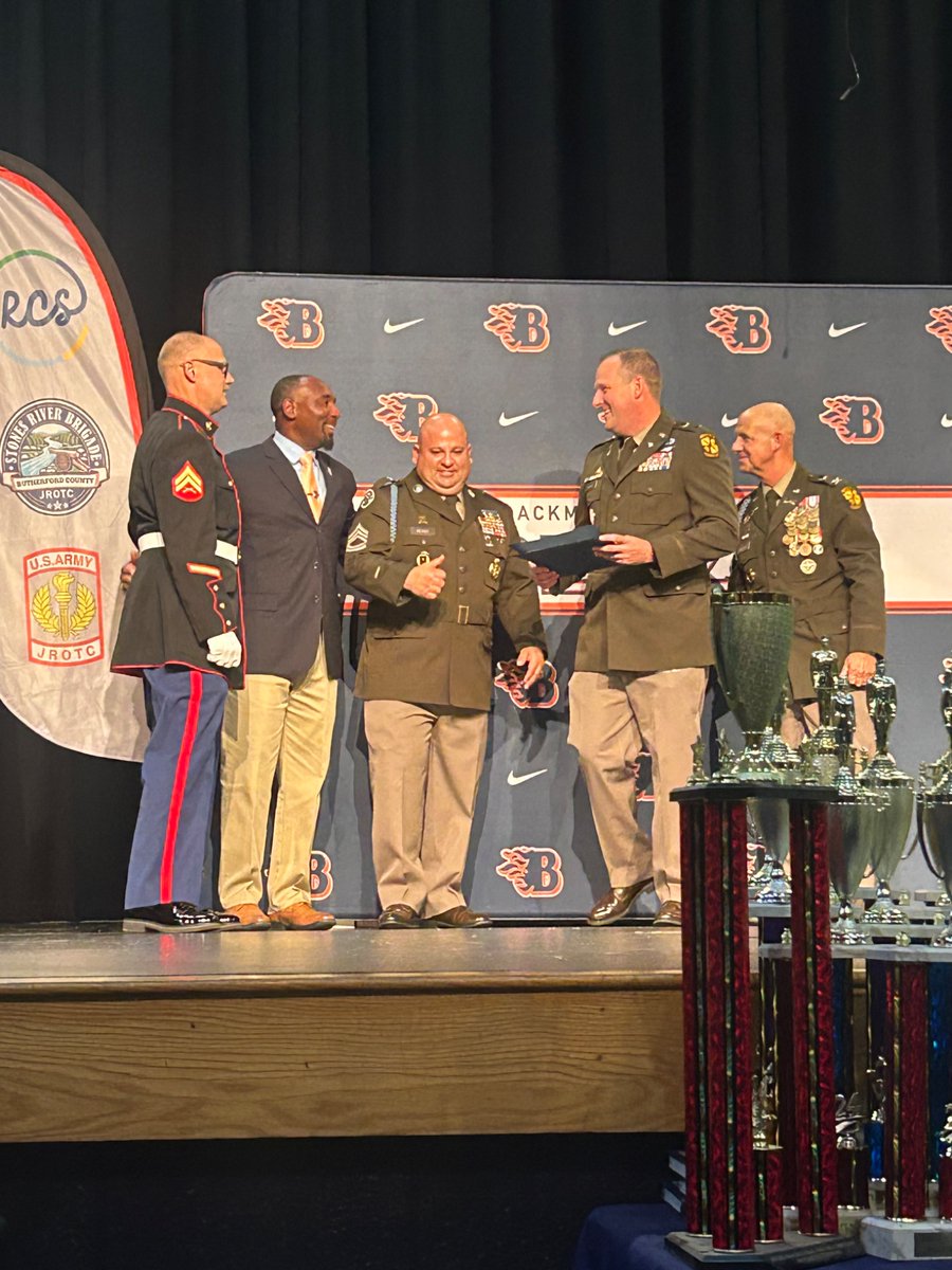 BlazeJROTC's tweet image. Blackman High School JROTC proudly held its 25th Annual Awards Ceremony, celebrating the dedication and accomplishments of our cadets throughout the academic year.
We are immensely proud of their achievements and look forward to the opportunities the coming year will bring.