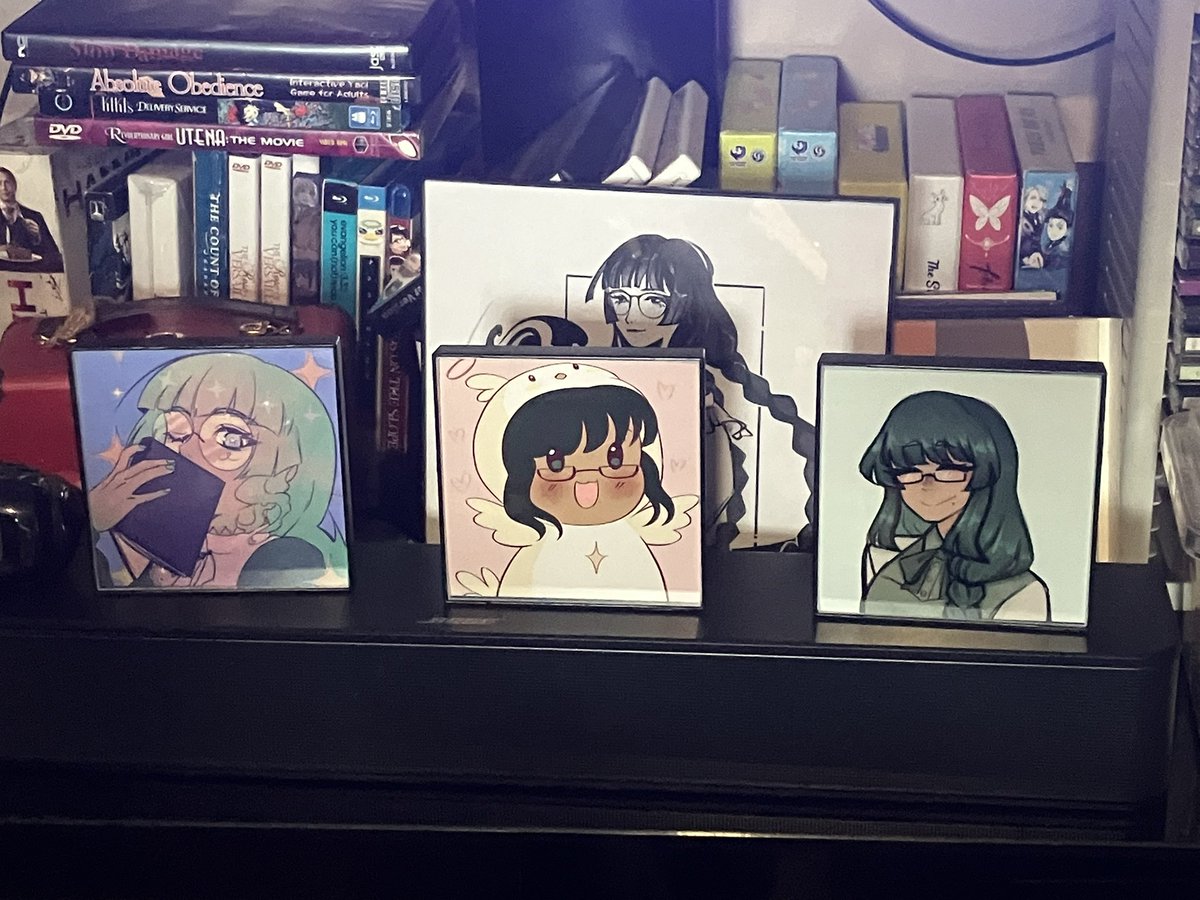 Perla Zul in Reverent! 🍉🏳️🌈 (@perlazul_vt) on Twitter photo Thank you for the birthday art!! They are now framed forever!!
Love ya <a href="/siderealEncoder/">Coda 🌙 СОMМS OPEN</a>, <a href="/CassielAurelius/">Archangel Cassiel 🕊️🌟 debut May 2025</a>, and <a href="/bokutossmile/">Mo 🐾 🌌</a> Thank you for the birthday art!! They are now framed forever!!
Love ya <a href="/siderealEncoder/">Coda 🌙 СОMМS OPEN</a>, <a href="/CassielAurelius/">Archangel Cassiel 🕊️🌟 debut May 2025</a>, and <a href="/bokutossmile/">Mo 🐾 🌌</a>