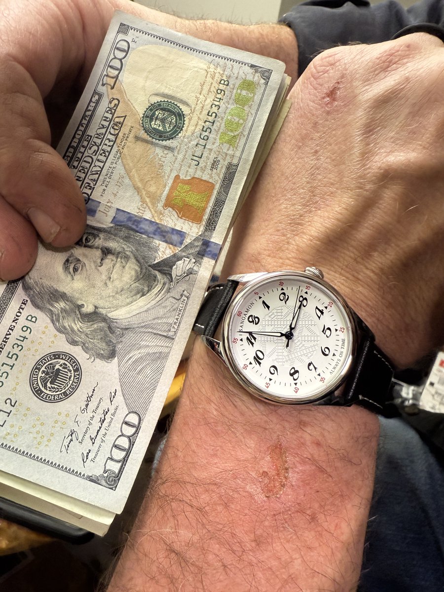 Get your America Railroad watches today! Locally designed, assembled and tested in Springfield IL #AmericanRailroad #USA