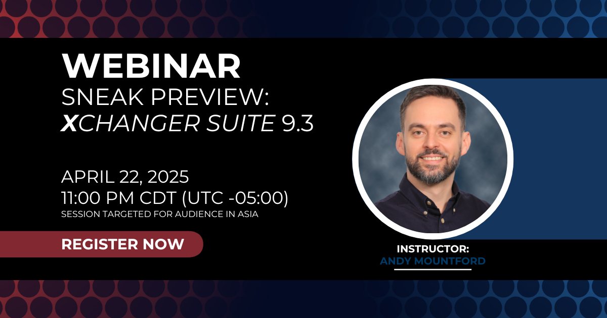 HeatTransfer's tweet photo. Join HTRI's upcoming webinar to learn more about the major new features in Xchanger Suite 9.3! Registration closes April 18. https://t.co/6V93NcXzuK
#HTRI #HTRITraining https://t.co/K5Y3G6TtCT