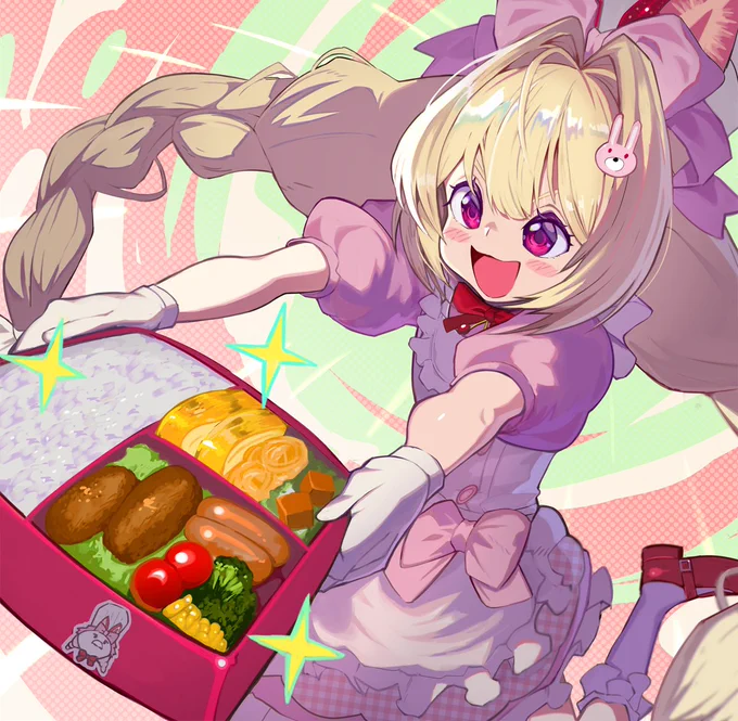 みなさん おべんとうの時間です!#クラスト #NIKKE #ニケ #メガニケ #NIKKEfanart 