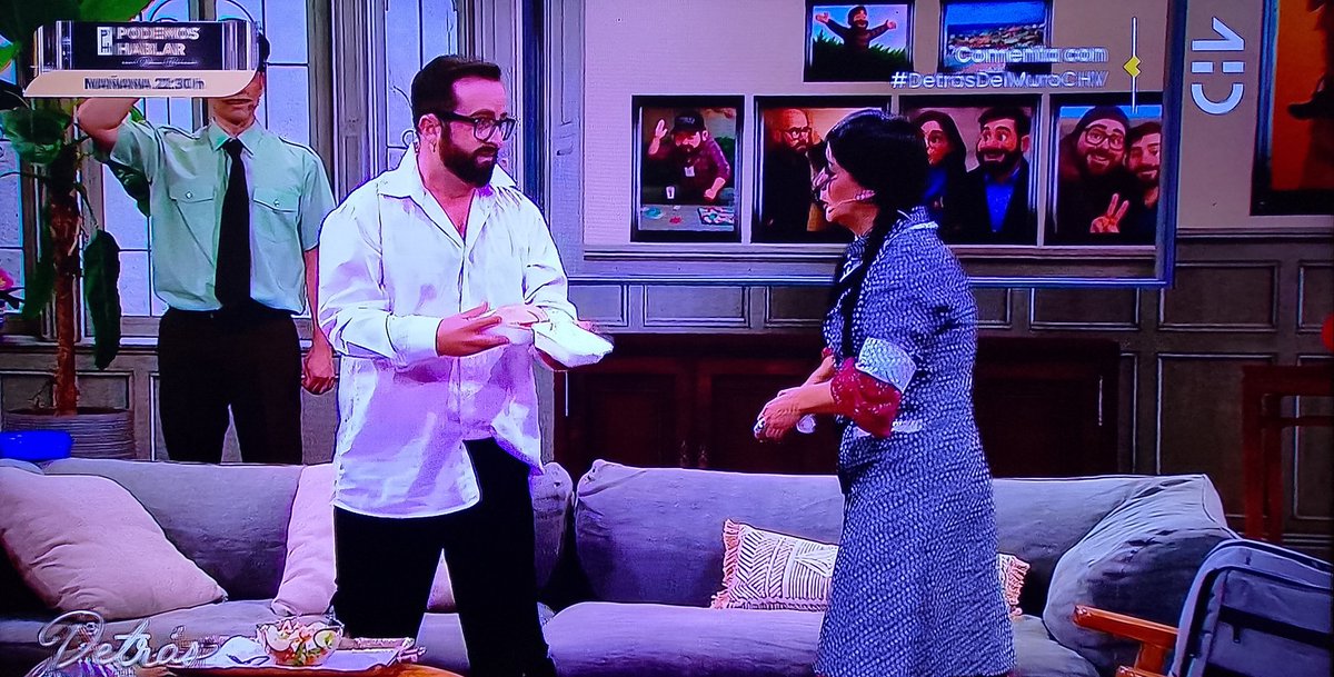 dipirindonga35's tweet photo. Que bueno este sketch que hacen Paola y el Toto 🤣🤣🤣

#DetrasDelMuroCHV https://t.co/JaAK9ZnRTa