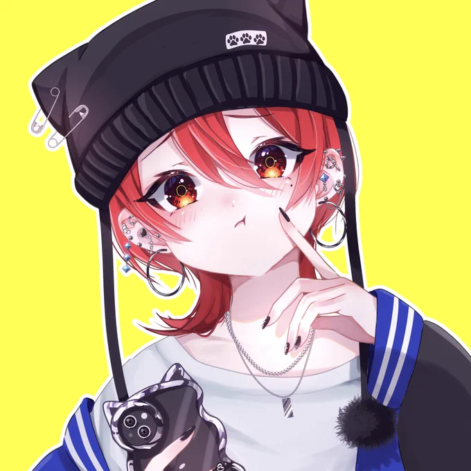 #指で描いたイラストを載せるといい事があるかもしれないし無いかもしれない 