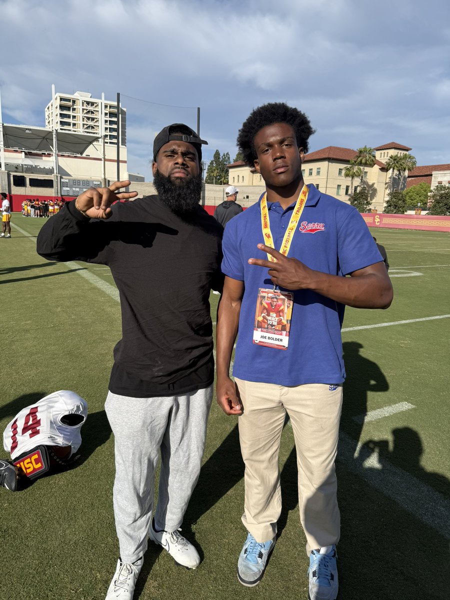 Joe Bolder (@joebolder1) on Twitter photo Had a Great time at the USC Spring practice today. It was awesome connecting with the USC staff.
<a href="/DaGman7/">gavin morris</a> <a href="/Bookie_44/">Bookie Radley-Hiles</a> #SFG Had a Great time at the USC Spring practice today. It was awesome connecting with the USC staff.
<a href="/DaGman7/">gavin morris</a> <a href="/Bookie_44/">Bookie Radley-Hiles</a> #SFG