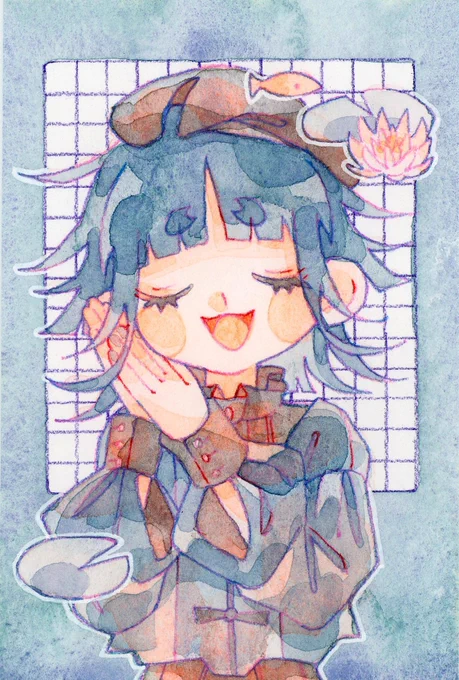 【SUPER VISION】 清平乐 GREEN VIOLET 花月圆 RED VIOLET #日ぱにスーパービジョンキャラデザ