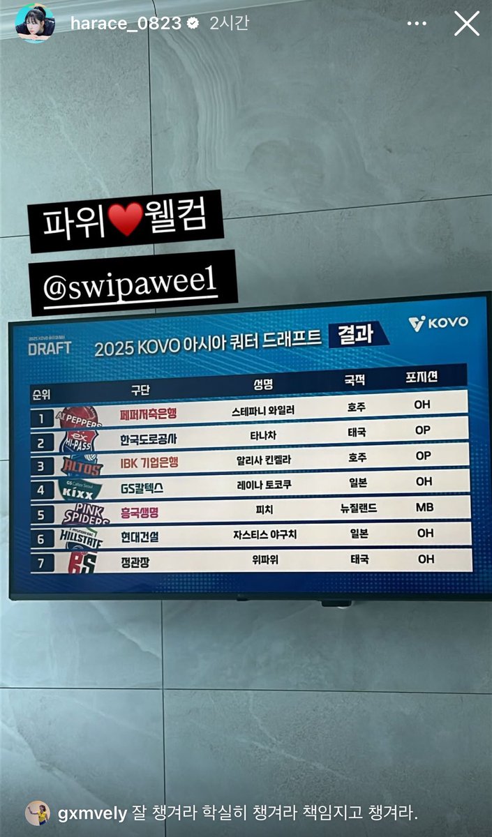 하 호영이 스토리 누르자마자 민지 댓글 ㅈㄴ 시강