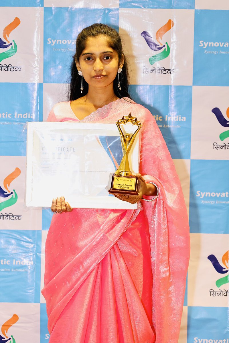 Synovatic's tweet image. Congratulations to all the winners for your outstanding performance this year at Synovatic India!🎉
✨
#TeamSynovatic #AnnualDay2025 #PerformanceRecognition #Leadership #Gratitude #PharmaMachinery #TeamExcellence #SynovaticIndia