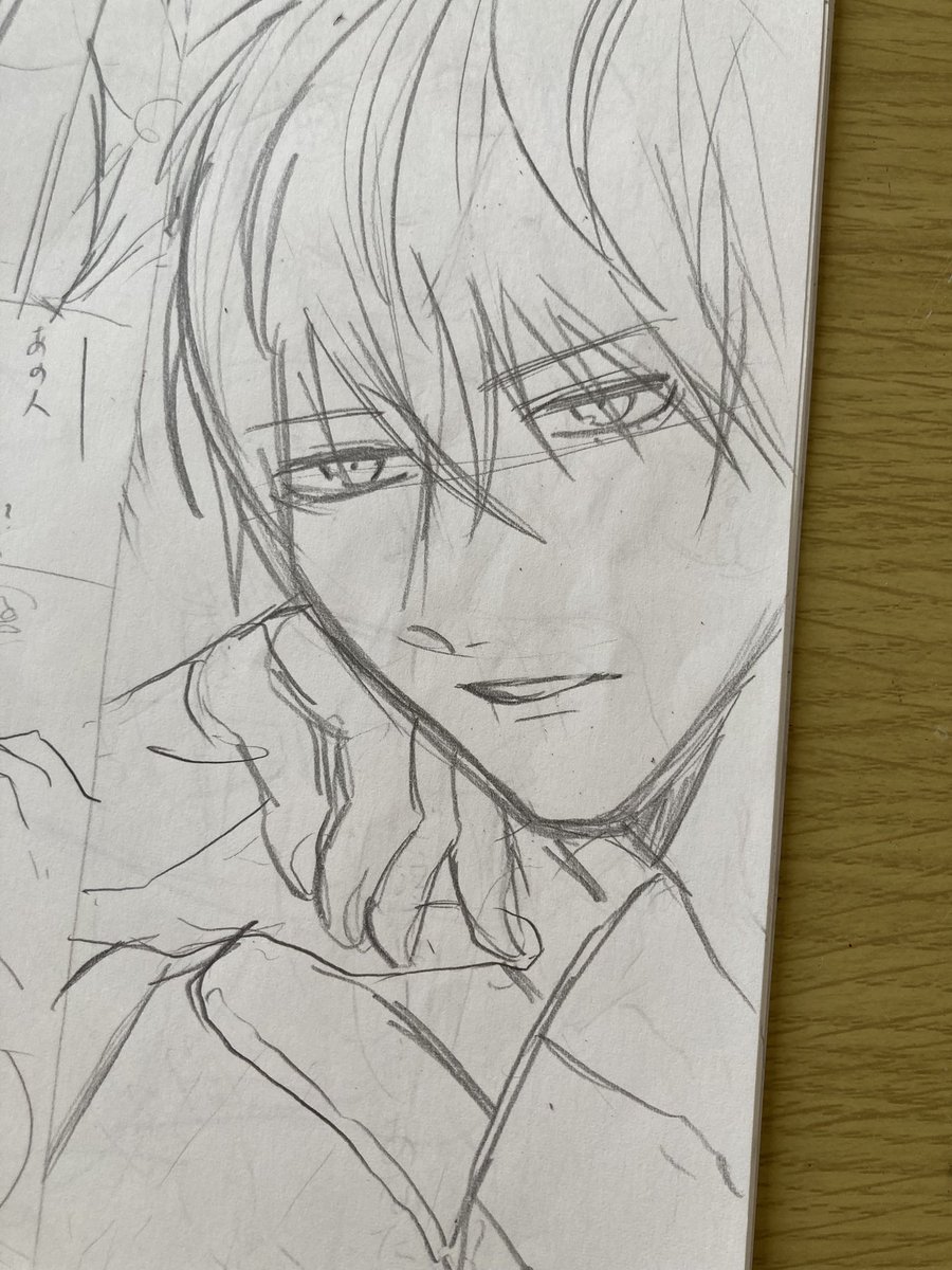 5taru_tkrt's tweet photo. 久しぶりに読んだ少女漫画に悶えたので、自分好みのイケメンを描きたくなってガーっと描いた、いつぶりの絵だよ https://t.co/rnxZbIwAaK