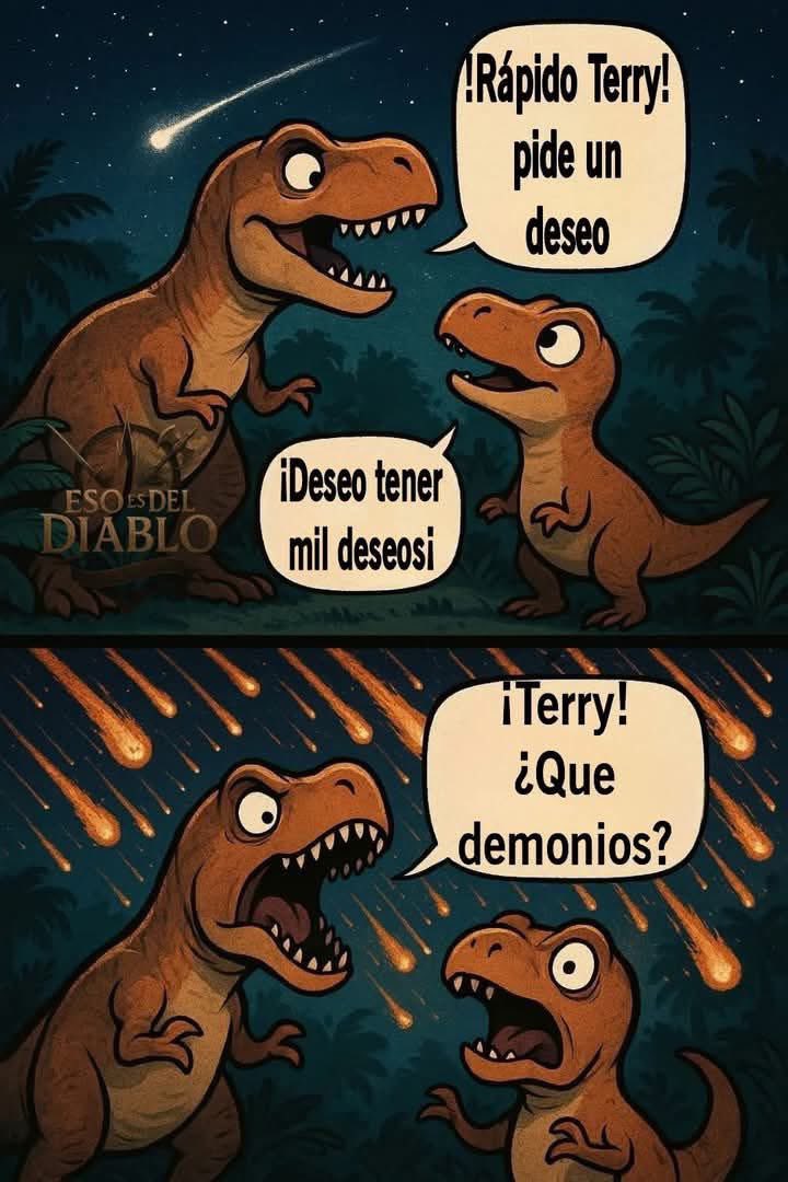 🦖 ☄️ ☄️ ☄️ 🦖