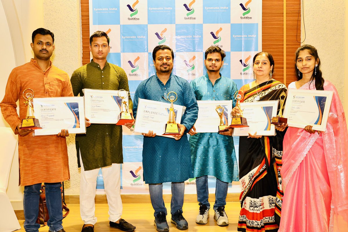 guptamba08's tweet image. Congratulations to all the winners for your outstanding performance this year at Synovatic India.! ✨
Here’s to more milestones, more achievements, and more celebrations ahead!🚀
#TeamSynovatic #AnnualDay2025 #PerformanceRecognition #PharmaMachinery #SynovaticIndia