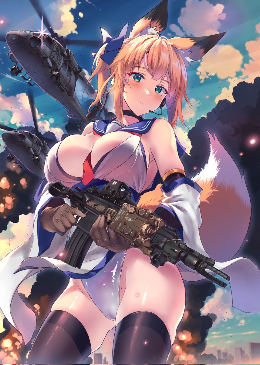 銃買ったらその銃の絵を描くって決めてたけど、サボりすぎてて死ぬほど溜まってる。また描きたいけど作画コストが。 