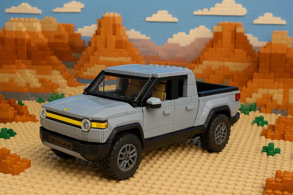Loving these Lego images, here’s one around the Grand Canyon 🛻