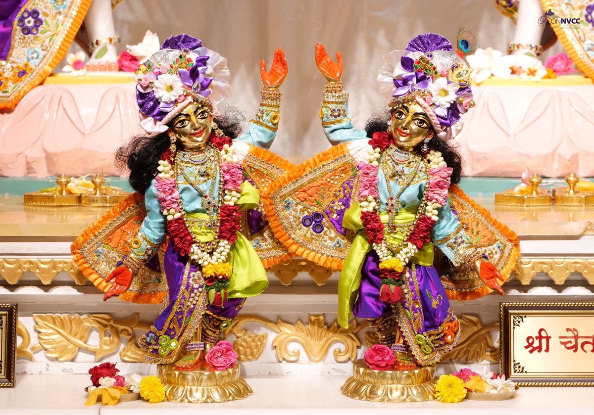 ISKCONPune's tweet photo. 🙏🏽Today's Darshan 📿 🗓11-04-2025🙏
🌷Sri Sri Gaur Nitai🌷
🚩@ISKCONNVCCPune🚩
.
.
#ISKCON #ISKCONNVCC #ISKCONNVCCPune #ISKCONPune
#11thapril #11thapril2025 #Friday #Vrindavan
#Harinaamsankirtan #Radheshyamdas #Radheradhe
#Sankirtan #Kirtan #Mayapur #Prabhupada #iskconmandir
#GVE https://t.co/WGn42VA6ea