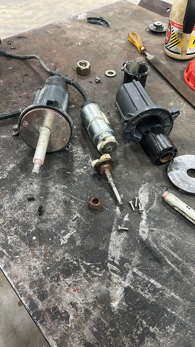 Has anyone tried to rebuild meter motors for Vaderstad icon drills?  One little bearing is all that needs replaced