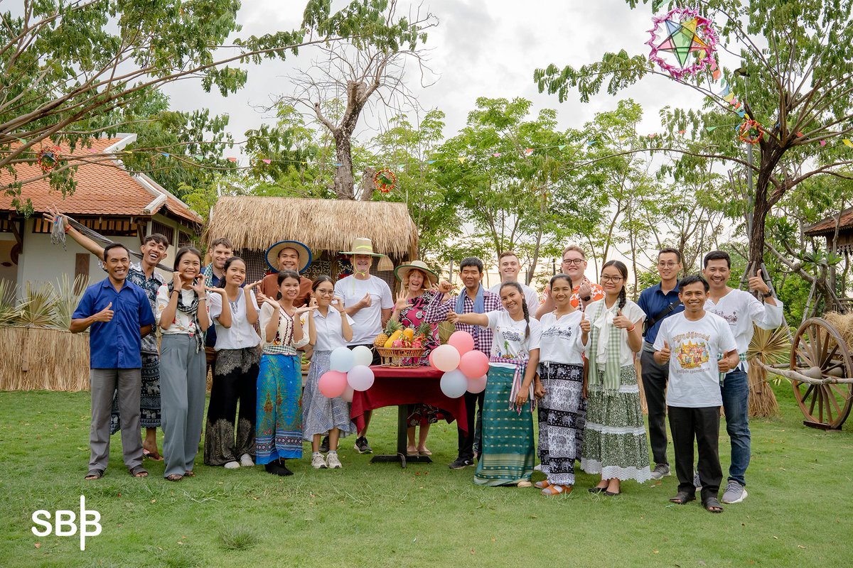 Happy Khmer New Year 2025!

We wish all our SBB staff—and everyone celebrating in Cambodia and around the world a joyful New Year filled with good health, happiness, and safe travels during the festive period.  #KhmerNewYear2025