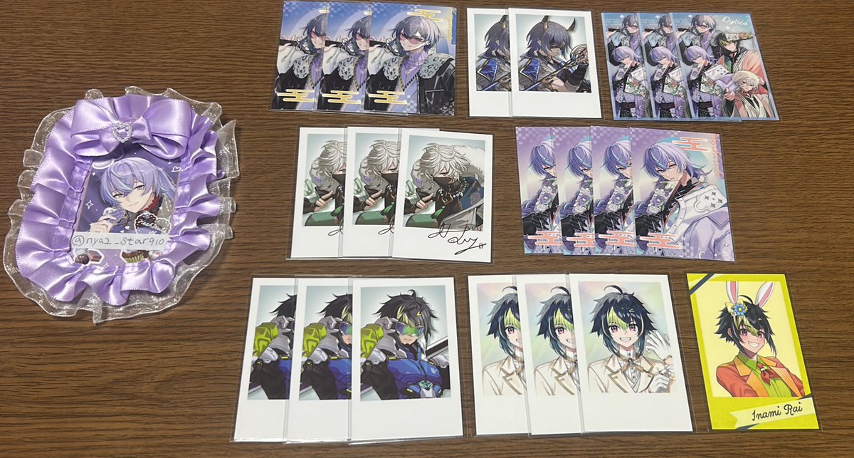 nya2_star910's tweet photo. 【 交換 買取 】にじさんじ Melty Valentine Happypack Heroes of the West -First meeting- Dytica チェキ

求 ALT記載＞買取
譲 1枚目、2枚目

Valentineは中旬以降に追加で30点届く��め仮約束も可能です（🦖1枠目〆） https://t.co/78vNOJai3x