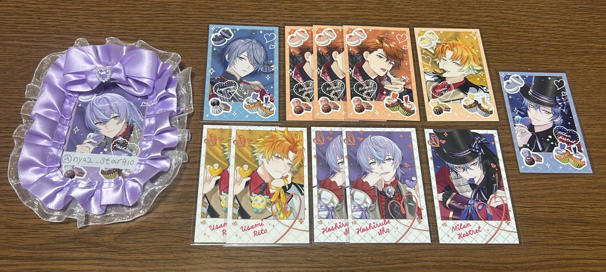 nya2_star910's tweet photo. 【 交換 買取 】にじさんじ Melty Valentine Happypack Heroes of the West -First meeting- Dytica チェキ

求 ALT記載＞買取
譲 1枚目、2枚目

Valentineは中旬以降に追加で30点届く��め仮約束も可能です（🦖1枠目〆） https://t.co/78vNOJai3x