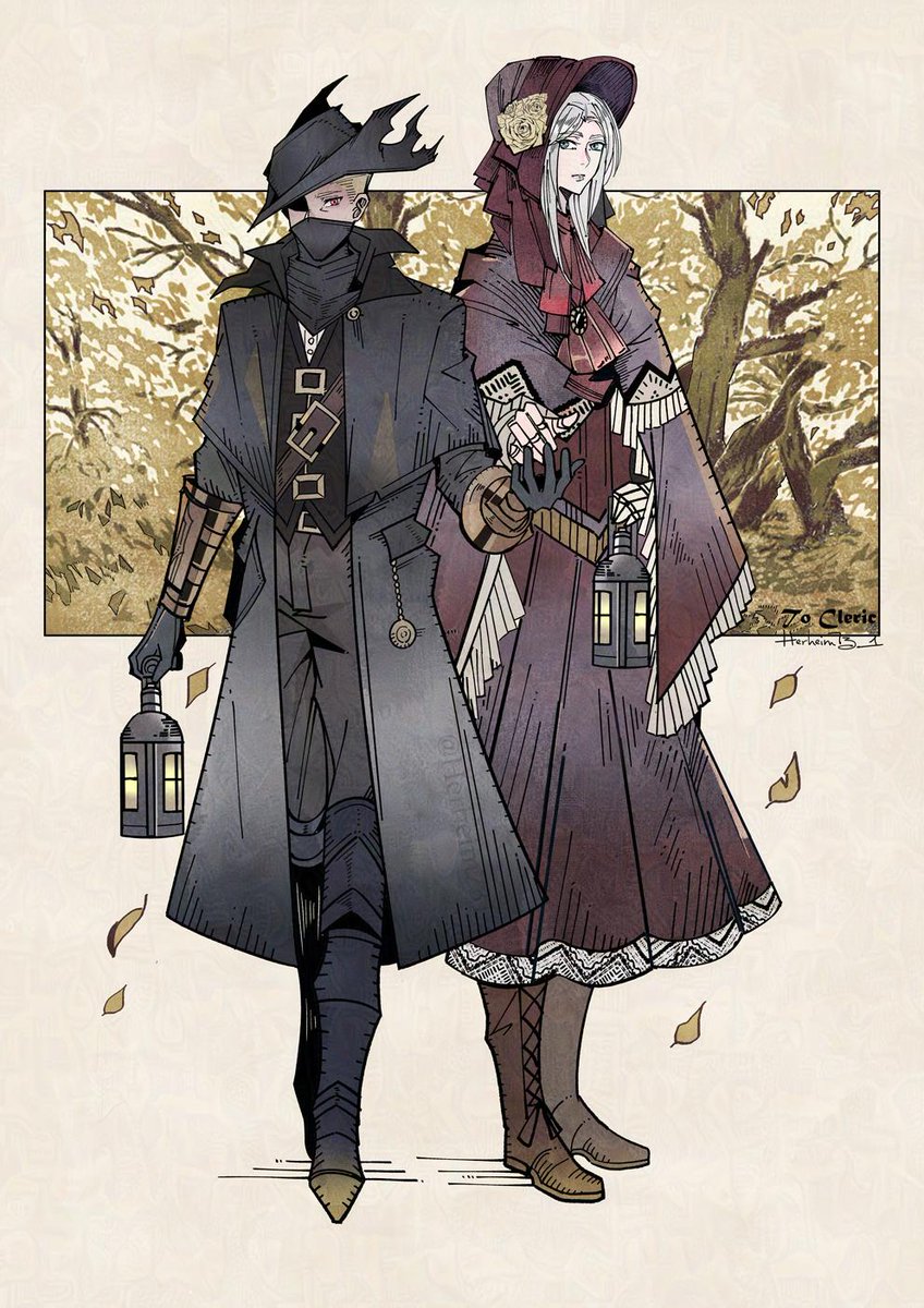 狩人|ハンター(bloodborne) 「#bloodborne #ブラッドボーン 」|Herheim@Commissions open!/リクエスト大歓迎のイラスト