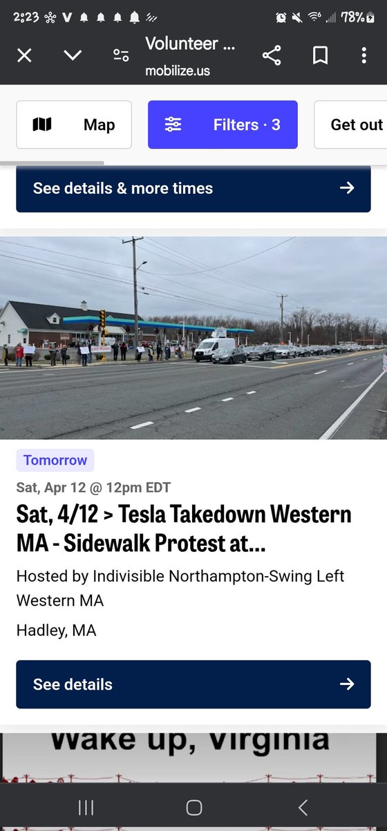 ChrisDemanche's tweet photo. In case anyone is interested in protesting against the protesters they will be here tomorrow and thank you Elon I appreciate what you are doing for our country! https://t.co/XEkwb4bnFs