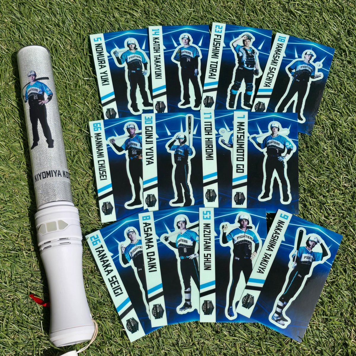 We Love Hokkaido & Fighters ステッカー フルコンプ We Love Hokkaido