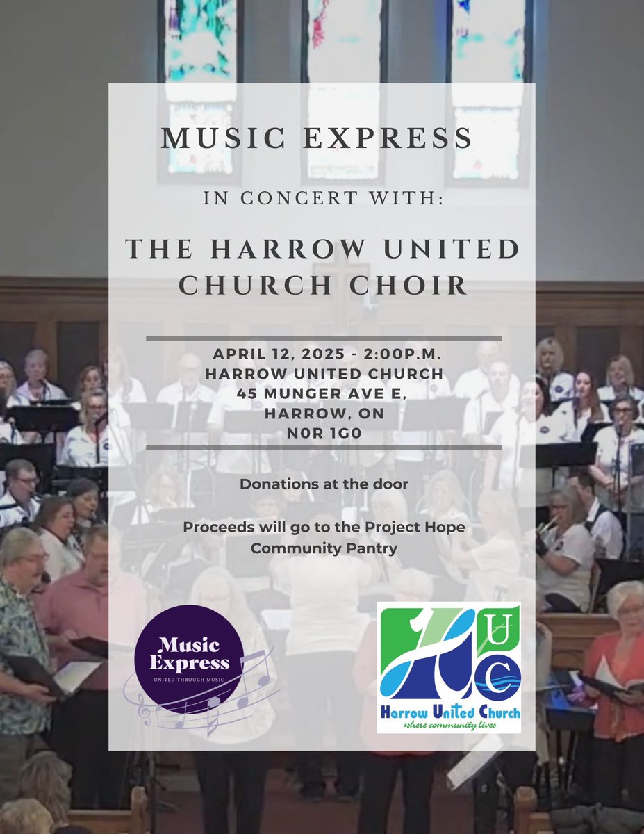 Last rehearsal before Saturday’s event!  #HUC #harrowunitedchurch #MusicExpress