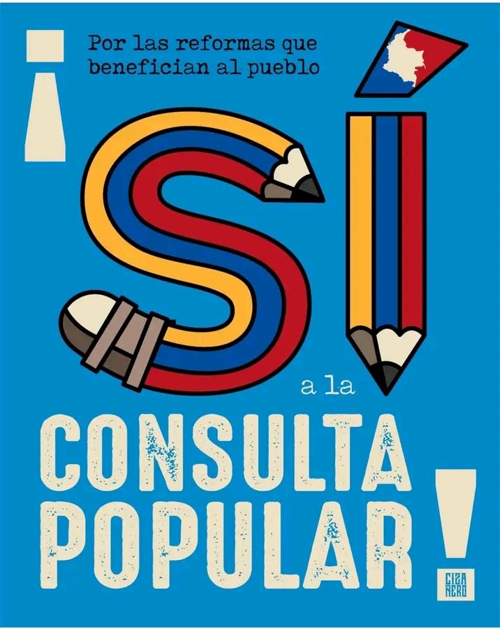 petroespueblo's tweet photo. ¡Si A La #ConsultaPopular 🇨🇴!!
#ConsultaPopularSí 
#ConsultaPopularYa https://t.co/oFQsO6EBS5